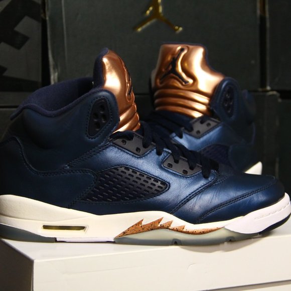 RARE Air Jordan 5 'Bronze' RETRO 2016 - Picture 6 of 13